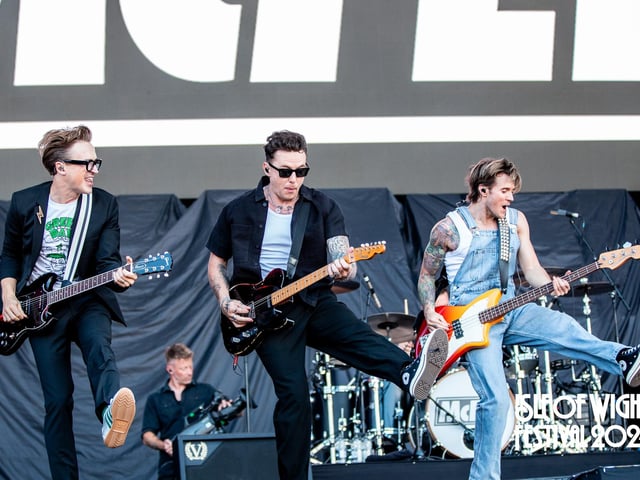 McFly on the main stage