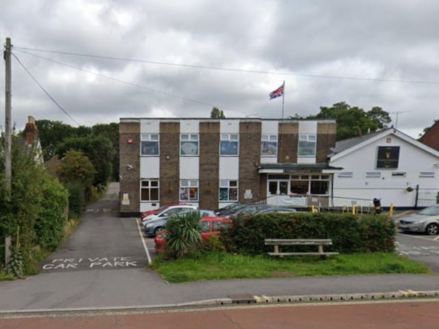 Cowplain Social Club at 54 London Road, Waterlooville was rated 5 on March 7.
