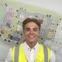Albany Park site manager and Pride in the Job award recipient Joss Rushford