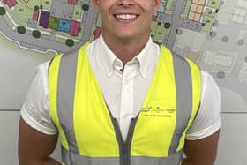 Albany Park site manager and Pride in the Job award recipient Joss Rushford