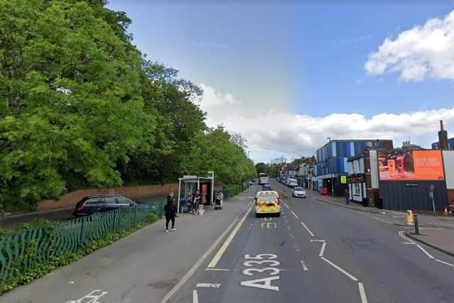 The crash happened in Bevois Valley Road, Southampton, earlier this morning. Picture: Google Street View.