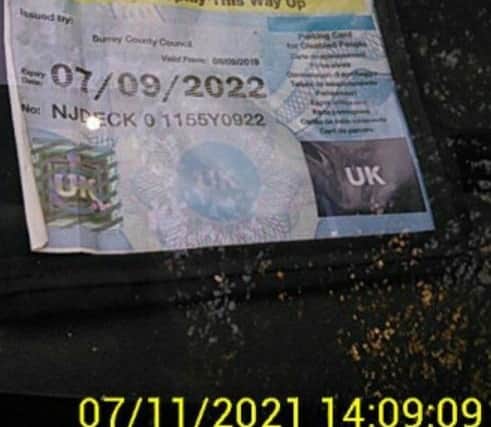 Joelene Pidgley was caught using a fake Blue Badge. Pic Portsmouth City Council.