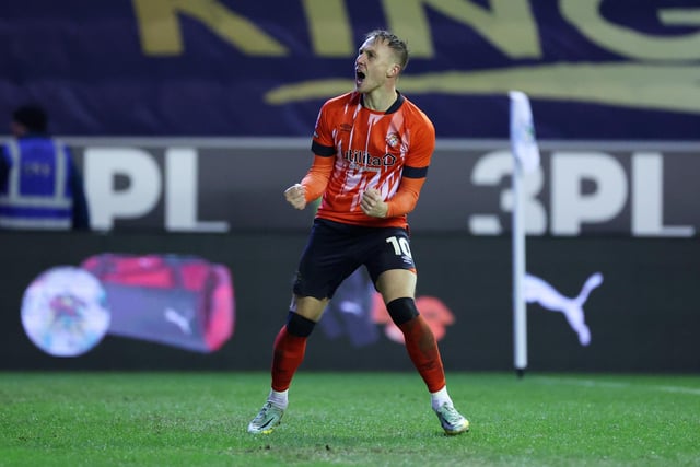 Position: Striker
Did he go elsewhere? Yes, joined Luton from Barnsley for an undisclosed fee.
Season review: Has scored three goals in 32 appearances for the Championship play-off finalists. Meanwhile, the front man hasn't been involved in Luton's past five games..