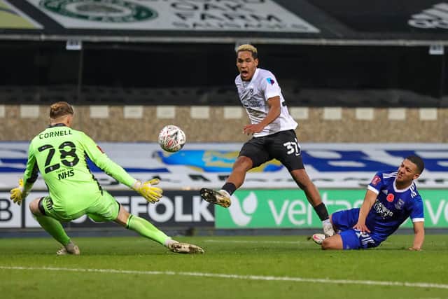 Portsmouth defender Haji Mnoga