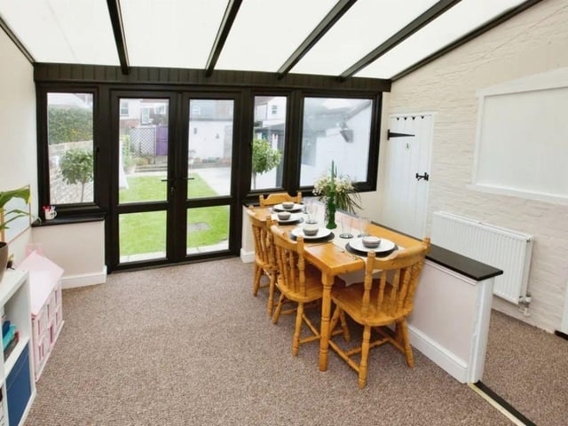 The listing says: "This spacious 3 double bedroom Victorian home in Gosport, conveniently located just off Stoke Road, offers a delightful living experience. Boasting a beautifully presented interior, the property showcases a harmonious blend of classic charm and modern convenience."