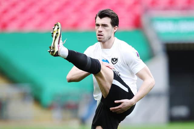 Pompey striker John Marquis