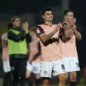 Pompey goalscorer Alex Robertson could be called up for Australia in the Asian Cup. Pic: Jason Brown