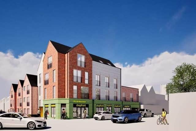 The proposed plans for the former Birks of Fareham site. Photo: Fareham Borough Council