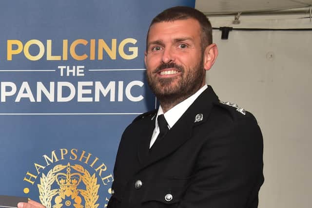 Paul Markham, temporary supt in Portsmouth.