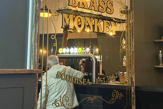 The branding runs through the interior