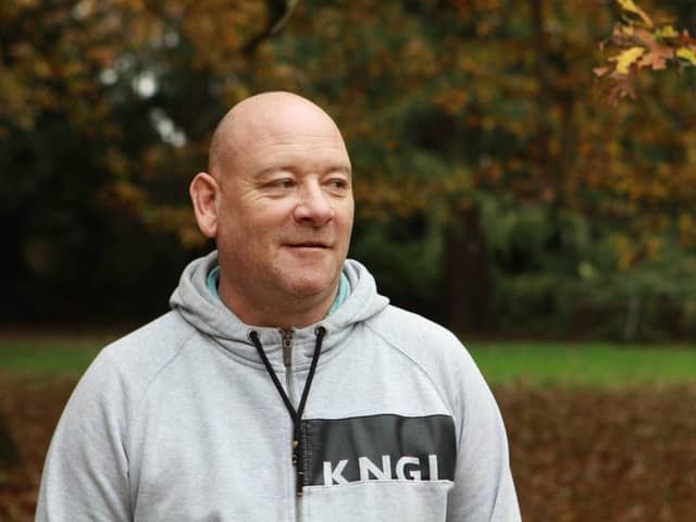 Phil experienced homelessness before entering higher education