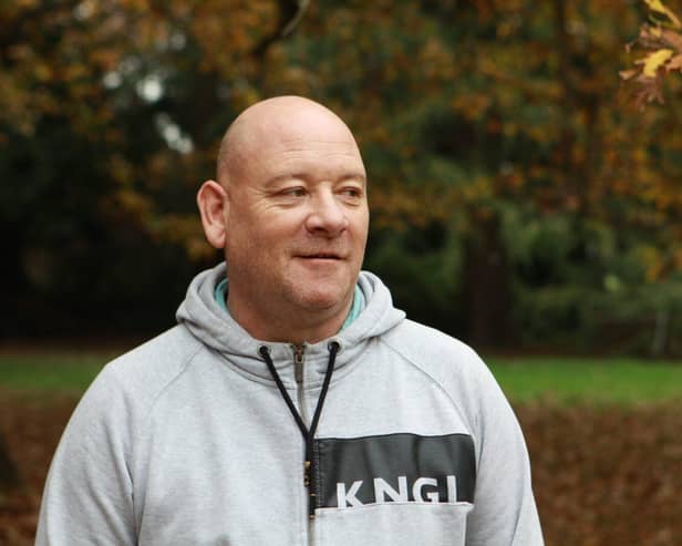 Phil experienced homelessness before entering higher education