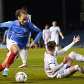 Marcus Harness sparks Pompey's comeback with the assist for George Hirst's first goal.