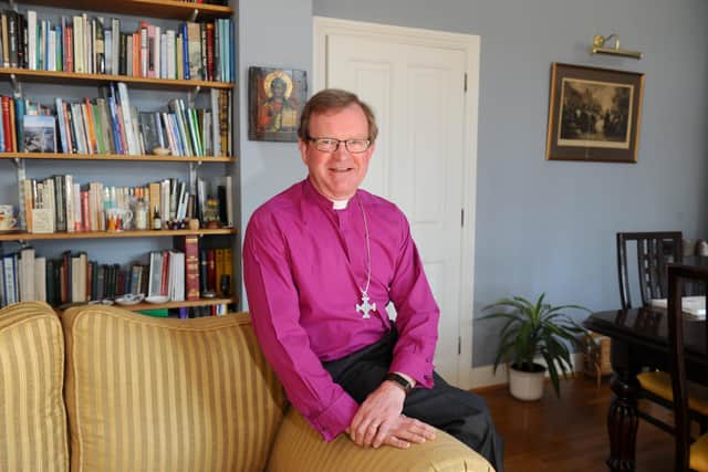 The Church of England’s Bishop of Portsmouth is the Rt Rev Christopher Foster is retiring after 10 years in Portsmouth. 

Picture: Sarah Standing (190421-6833)