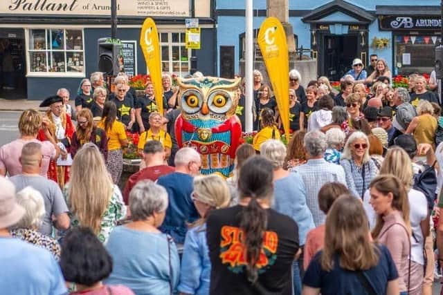 The Big Hoot trail brings families together to visit sculptures across the county.