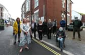 Residents of Castle Rd, Southsea, say the feel trapped in their homes and the noise generated by outdoor drinkers is 'horrendous'. Pam McGuiness, front leftPicture: Chris Moorhouse (jpns 140521-17)