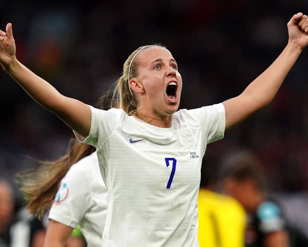 England's Beth Mead who has been made an MBE  - a member of the Order of the British Empire - for services to Association Football in the New Year Honours list Picture: Martin Rickett/PA Wire