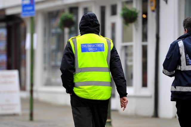 Civil enforcement officer. Picture by Steve Robards  SR2003191