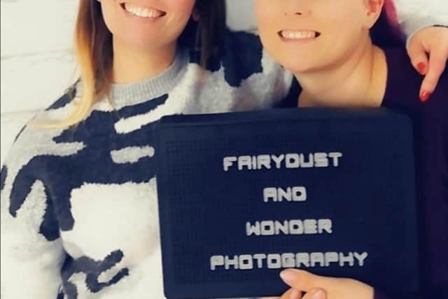 Stacey Oliver-Sims and Amie Turner, who co-own Fairydust and Wonder photography.