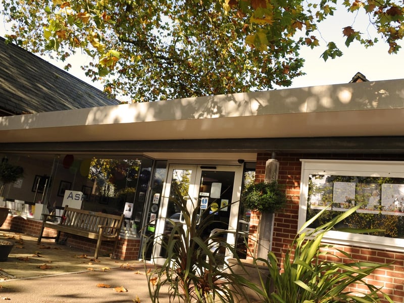Ashcroft Arts Centre in Osborn Road, Fareham was rated 5 on January 17.

Malcolm Wells