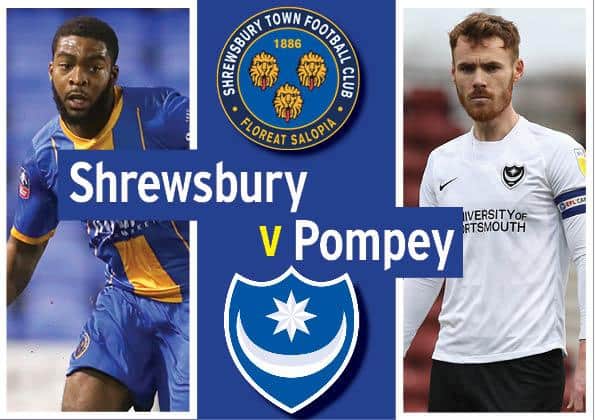 Pompey head to Shrewsbury today in League One