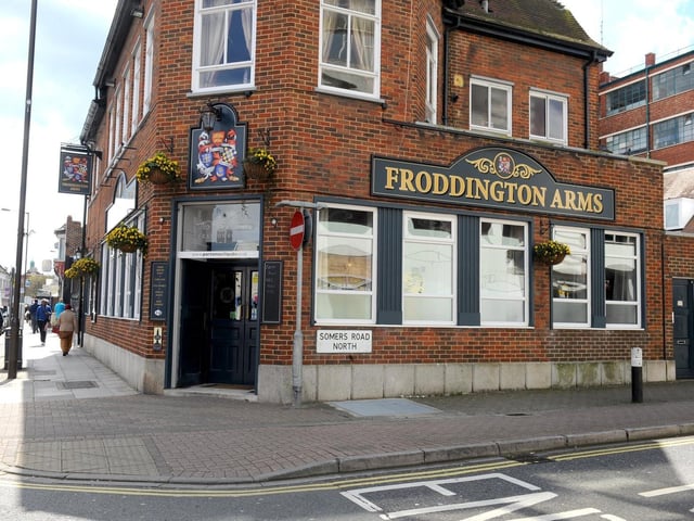 The Froddington Arms at 55 Fratton Road was rated 5 on April 5 2017.