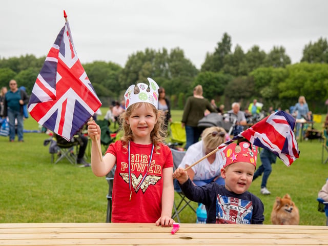 Rebecca 4 and Owen 2 at King George V Playing Fields, Cosham, Portsmouth
Picture: Habibur Rahman