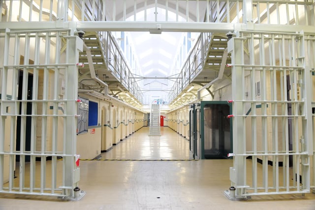 Inside the former HMP Kingston Prison building in Milton Road, Portsmouth. Picture: Allan Hutchings (123520-203)