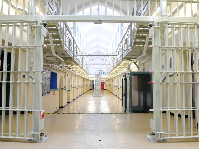 Inside the former HMP Kingston Prison building in Milton Road, Portsmouth. Picture: Allan Hutchings (123520-203)