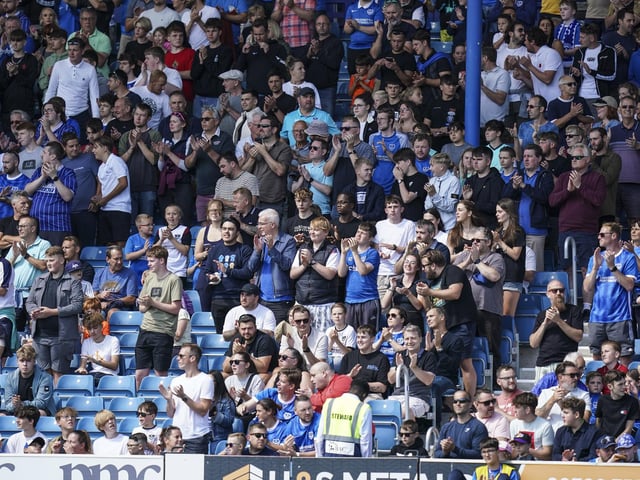 Pompey fans were back into their Fratton Park routines as the footie returned to PO4 after a near three-month absence on Saturday