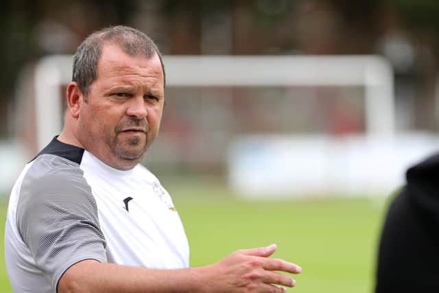 Horndean boss Michael Birmingham. Picture: Chris Moorhouse (jpns 100721-43)