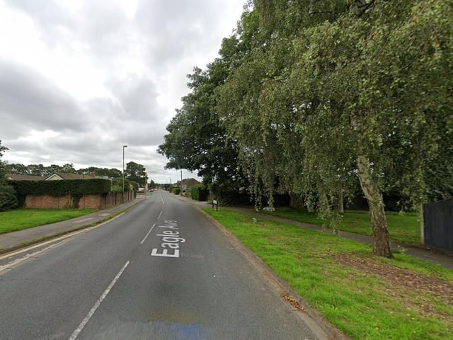 Eagle Avenue to B2150 Hambledon Road