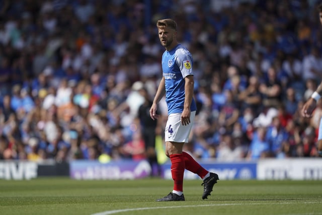 Quiet first half but some good moments after the break and netted diving header from a yard to level at 1-1. Replaced on 75 mins by Reeco Hackett. Picture: Jason Brown/ProSportsImages