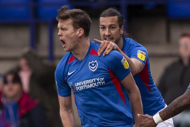 Sean Raggett and Christian Burgess. Picture: Daniel Chesterton/phcimages.com