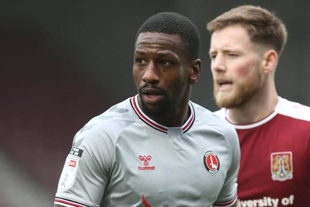 Omar Bogle will face his old-club Pompey tomorrow with Charlton. Pete Norton/Getty Images
