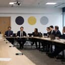 Alan Mak MP with representatives of leading UK technology companies