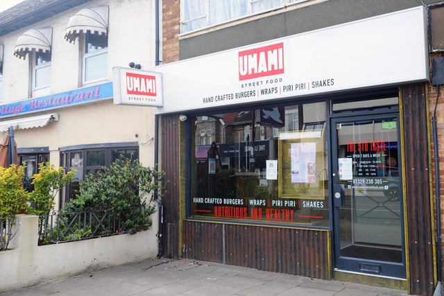 Umami Street Food, a takeaway at 186a West Street, Fareham was also given a score of five on February 22.Picture: Sarah Standing