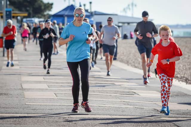 Southsea parkrun. Picture by Paul Collins