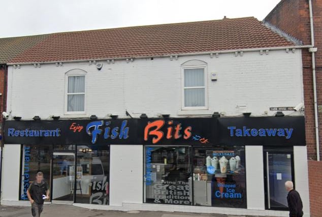 The first place position has been awarded to Fish Bits - 61 Carr House Rd. You can visit this restaurant at, 61 Carr House Rd, Doncaster DN1 2BY.