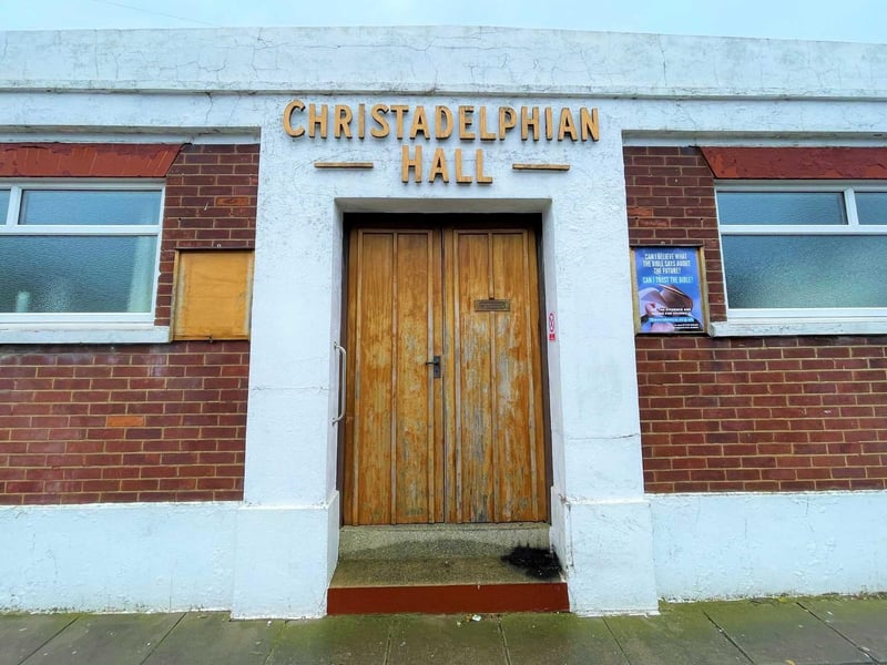 The front door