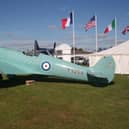 Replica prototype Spitfire K5054 at the Goodwood Revival in 2015