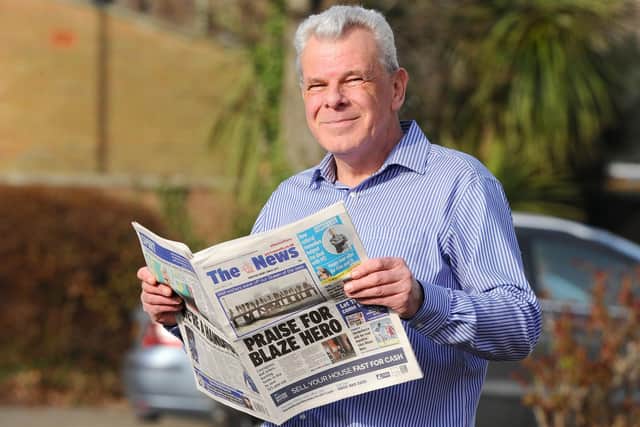 Ian Gribble (56) from Gosport.
Picture: Sarah Standing (020321-1832)
