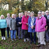 The Portsdown U3A 'Strollers Group'. Picture: Malcolm Wells (171103-7582)