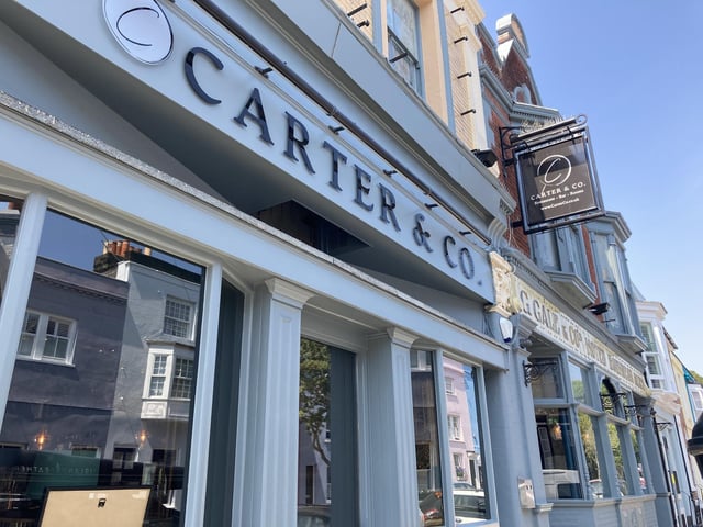 Carter & Co. at 30 Great Southsea Street, Southsea was rated four on November 8.