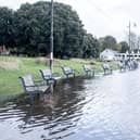 Flooding in Portsmouth on Monday 30th October 2023. Picture: Habibur Rahman