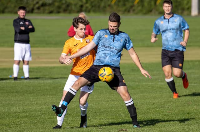 Prince of Wales (blue) v Jubilee. Picture by Alex Shute