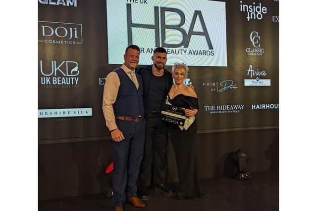 Lisa Stewart has come second place in the category for hair stylist in the region at the UK Hair and Beauty Awards.
