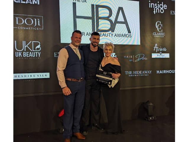 Lisa Stewart has come second place in the category for hair stylist in the region at the UK Hair and Beauty Awards.