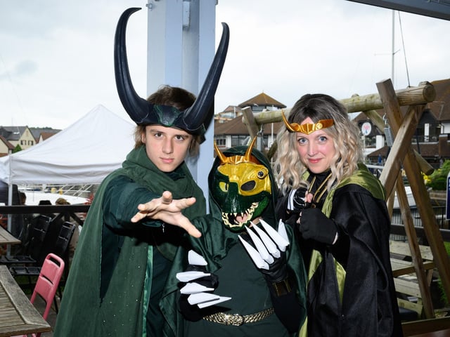 Pictured is: Comic Con Characters. Picture: Keith Woodland (080621-30)