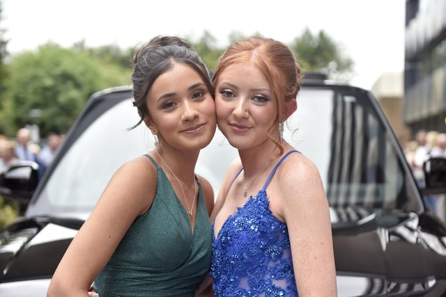 Year 11's from Crookhorn College in Waterlooville, attended their Prom on Friday, July 12, 2024 at The Marriott Hotel in Portsmouth.
Picture: Sarah Standing (120724-7050)